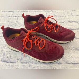 KEEN Women's Terradora II Vent Shoe, Size 11, 1025433, Rhubarb/Orange